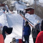 13 марта 2021 г. на комплексе лыжных трамплинов прошли соревнования