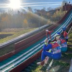 17 октября 2021 года прошли соревнования «Первенство НОСШОР по лыжному двоеборью»