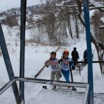Соревнования на трамплине в Кузнечихе